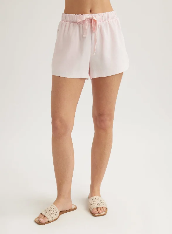 Winter-Ready Pants-Flowy Dolphin Short - Petal Pink