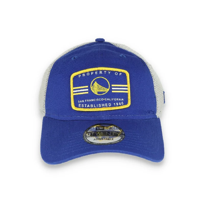 Wide Brim Hat-New Era Golden State Warriors Property 9TWENTY Adjustable Hat