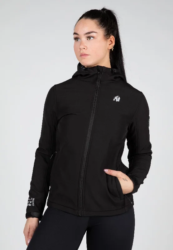 Cozy Jacket-Mina Softshell Jacket - Black