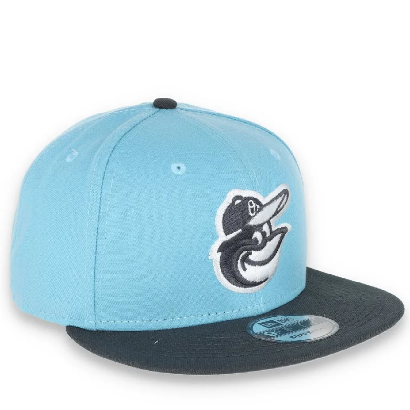 Sun Protection Hat-NEW ERA BALTIMORE ORIOLES 9FIFTY COLOR PACK SNAPBACK-BLUE