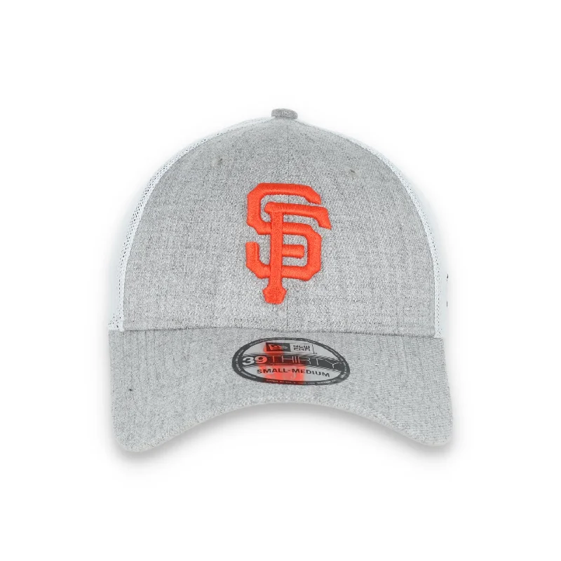 Classic Hat-NEW ERA SAN FRANCISCO GIANTS HEATHERED 39THIRTY STRETCH FIT HAT-