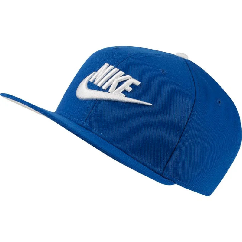 Winter Hat-NIKE PRO ROYAL SNAPBACK HAT - ROYAL/WHITE