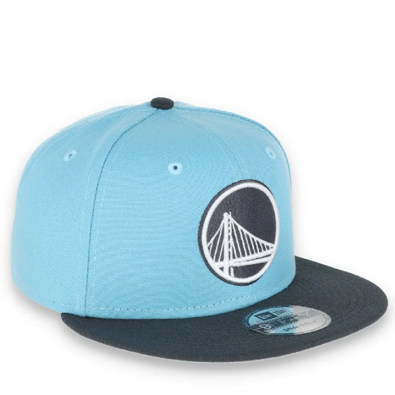 Luxury Hat-New Era Golden State Warriors Color Pack 2-Tone 9FIFTY Snapback Hat-BABYBLUE/GREY