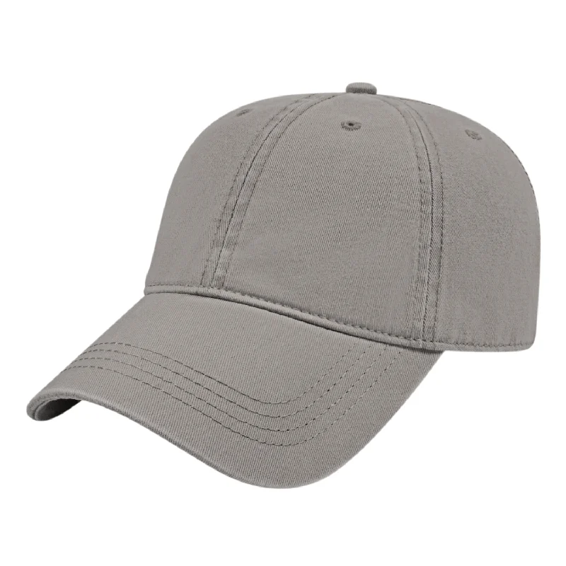 Stylish Hat-The Coliseum Adjustable Dad Hat - Grey