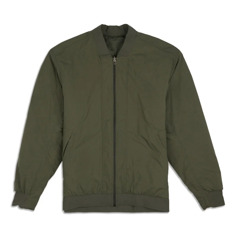 Warm Insulated Jacket-Switch Over Bomber Jacket - Resale