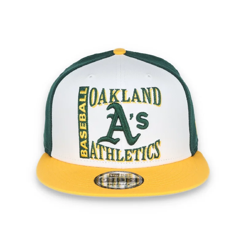 Mountain Hat-NEW ERA OAKLAND ATHLETICS RETRO SPORT 9FIFTY SNAPBACK HAT