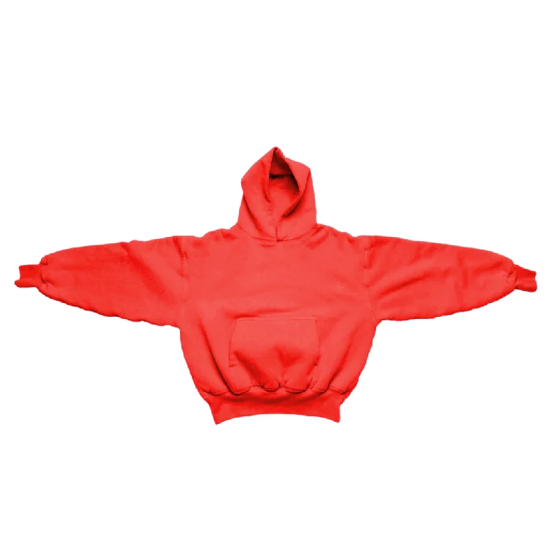 Zip-Up Hoodie-900 GSM 'Scarlet Red' Hoodie with CRDLCK™