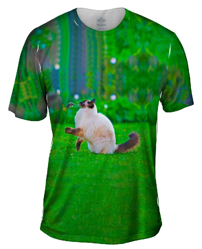 Cool Graphic T-Shirt-Game Of Cat And Mouse