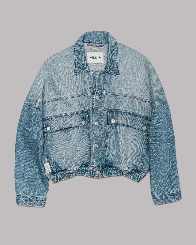 Leather Jacket-The Blue Denim Jacket