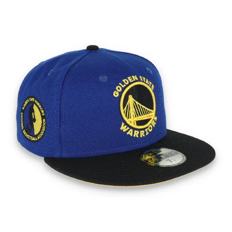 Bucket Style Hat-NEW ERA GOLDEN STATE WARRIORS 59FIFTY HAT-ROYAL/BLACK