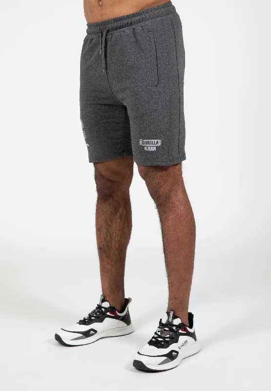 Travel Shorts-Lopez Shorts-Dark Grey Melange