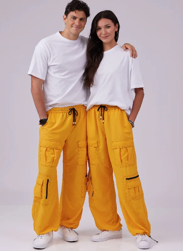 Plain Shorts-McCalls His & Hers Shorts & Trousers M8458