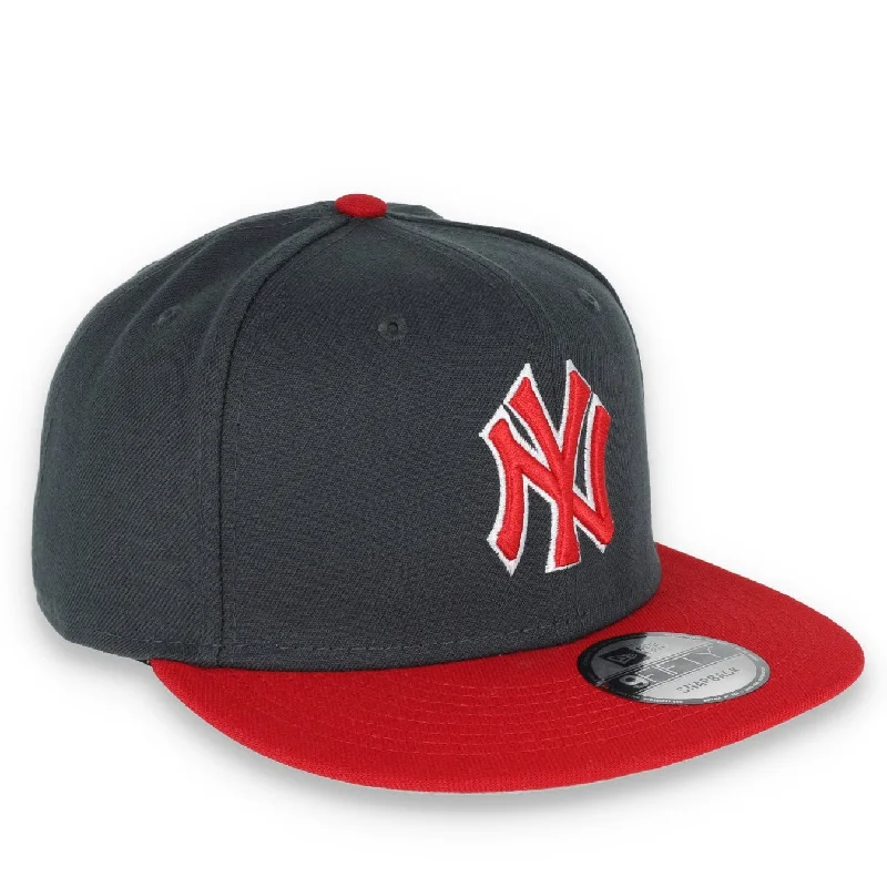 Urban Street Hat-New York Yankees 2-Tone Color Pack 9FIFTY Snapback Hat- Grey/Scarlet