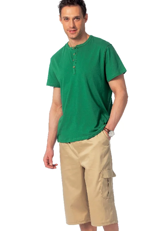 Relaxing Shorts-McCalls Men's Tops, T-Shirts & Shorts M6973