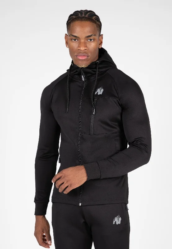 Sports Jacket-Scottsdale Track Jacket - Black