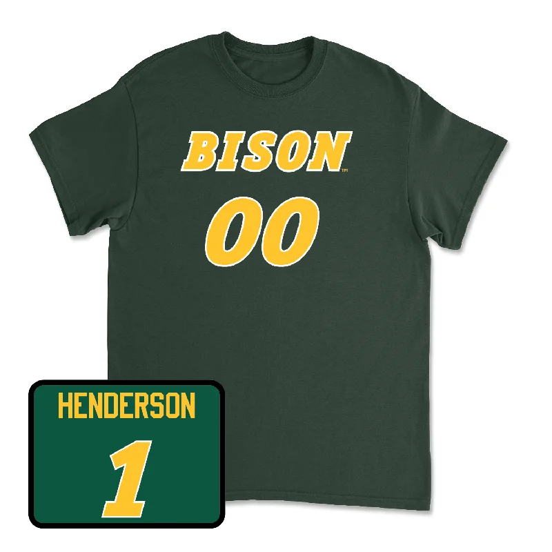 Quote Graphic T-Shirt-Green Football Player Tee - Braylon Henderson