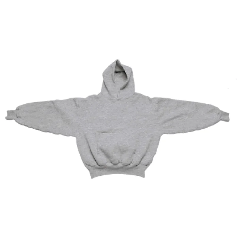 Warm Pullover Hoodie-900 GSM 'Heather Gray' Hoodie with CRDLCK™