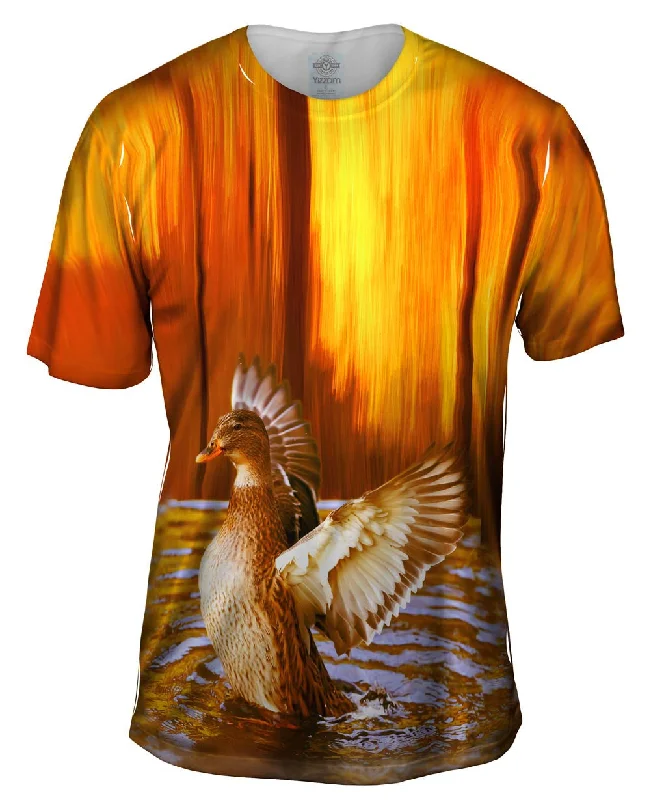 Personalized Print T-Shirt-Duck 002