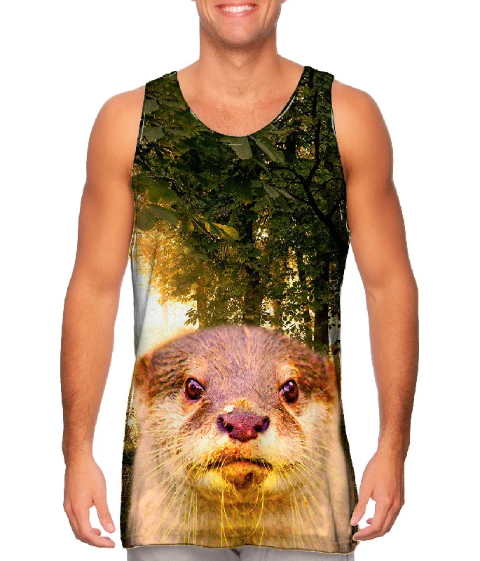 Stylish Tank-Serious Otter