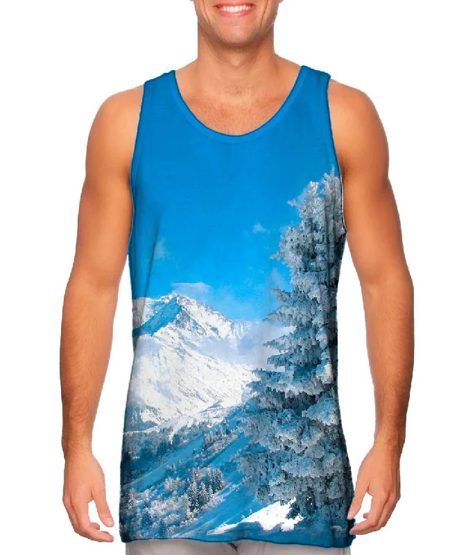 Racerback Tank-Saint Gervais Les Bains Mont Blanc