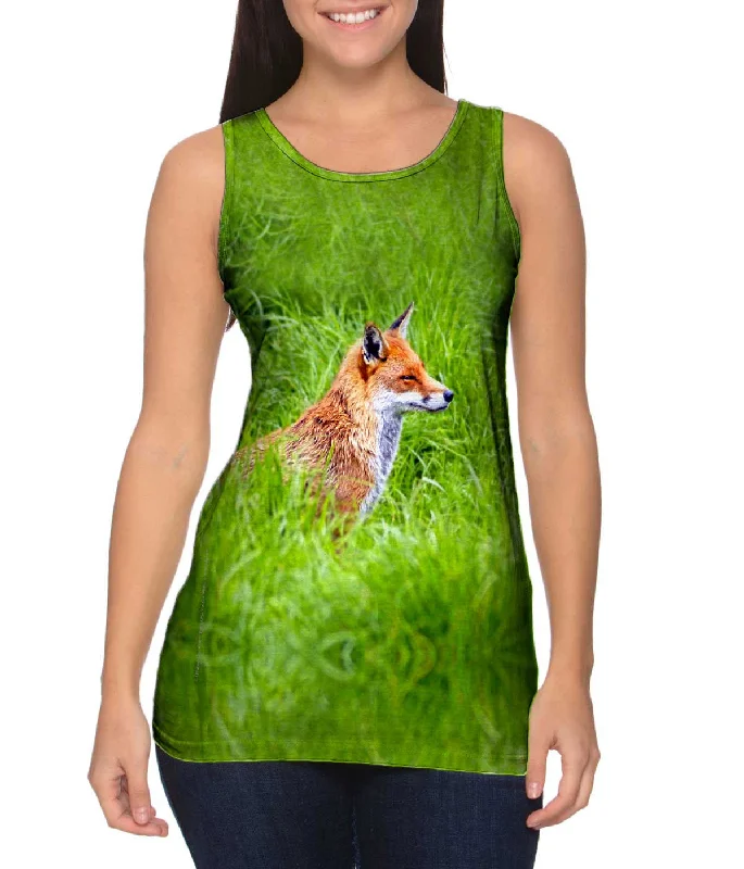 Fitness Apparel Tank-Sly Fox Watching