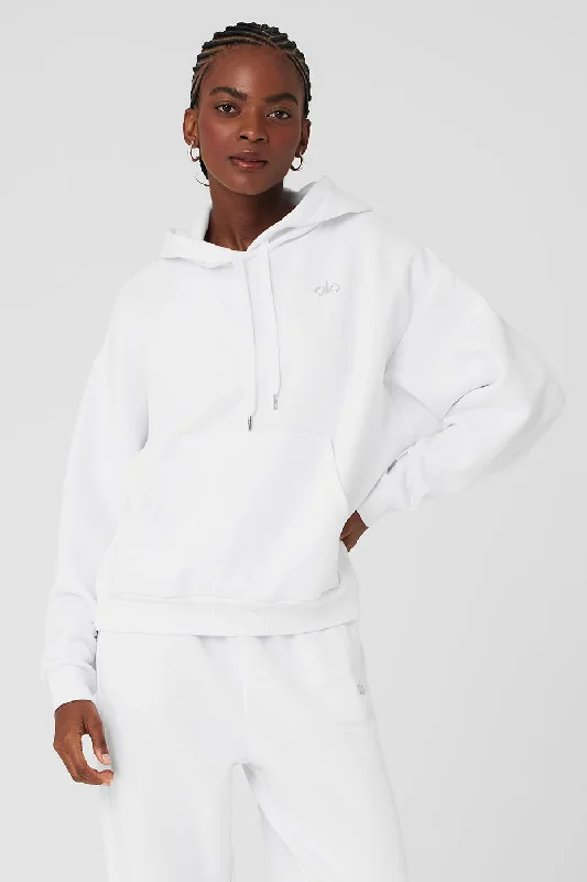 Inspirational Design Hoodie-Accolade Hoodie - White