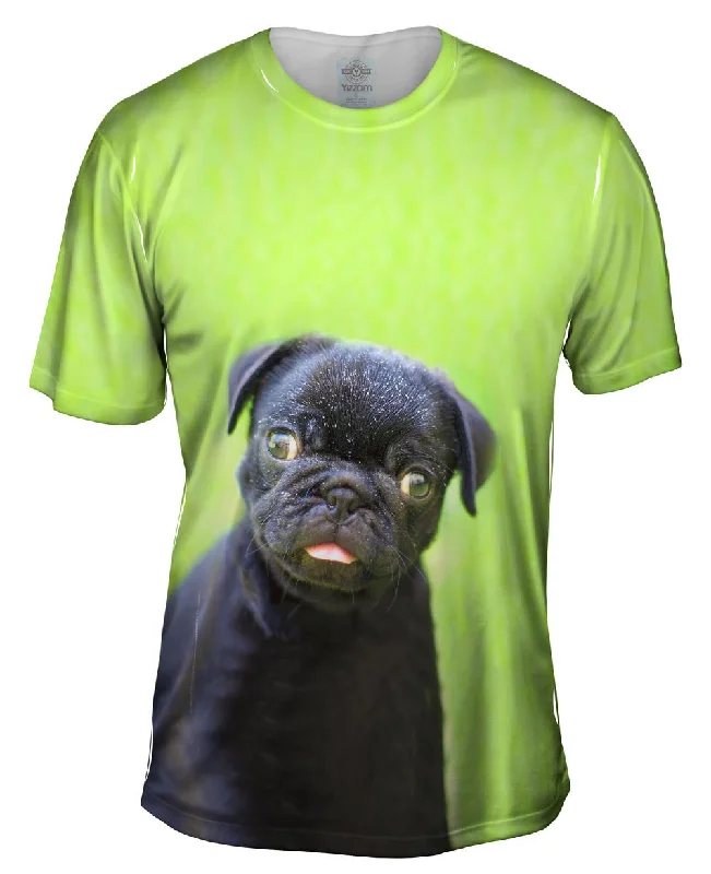 Pop Culture T-Shirt-Dark Baby Pug