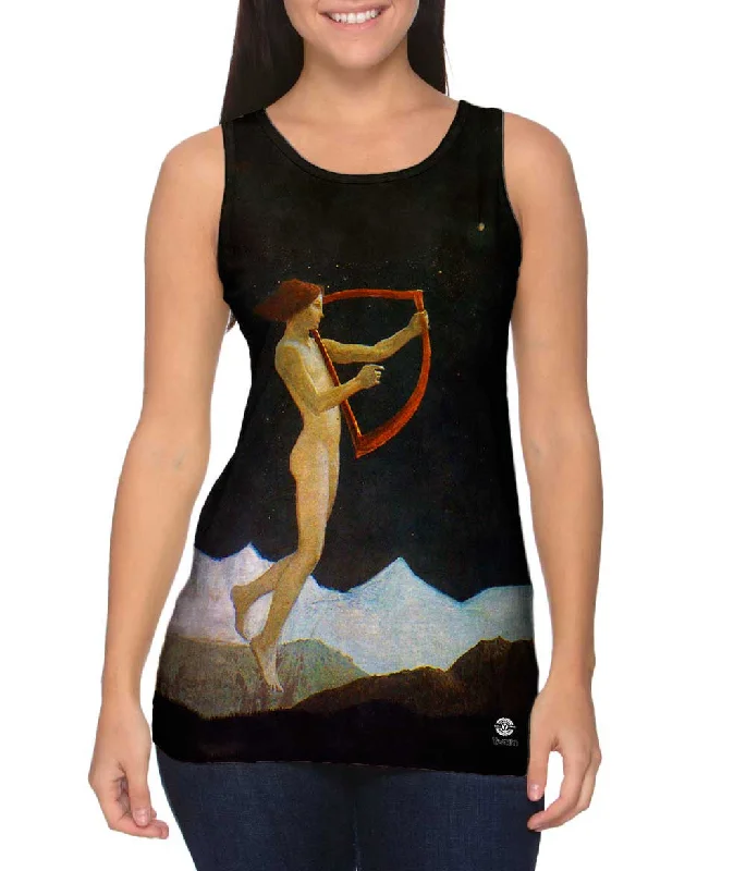 Modern Sleeveless Tank-Sascha Schneider - "Moon Night" (1906)