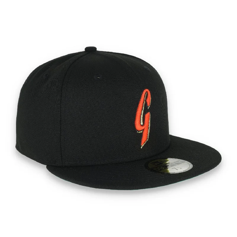 Outdoor Sports Hat-NEW ERA SAN FRANCISCO GIANTS 59FIFTY FITTED HAT-BLACK