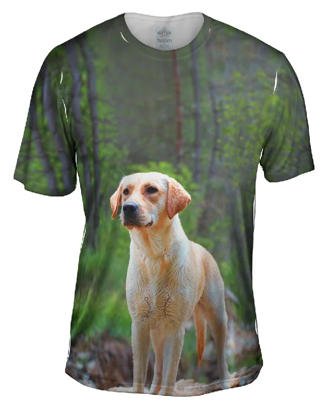 Vintage T-Shirt-Fearless Hunter Golden Retriever