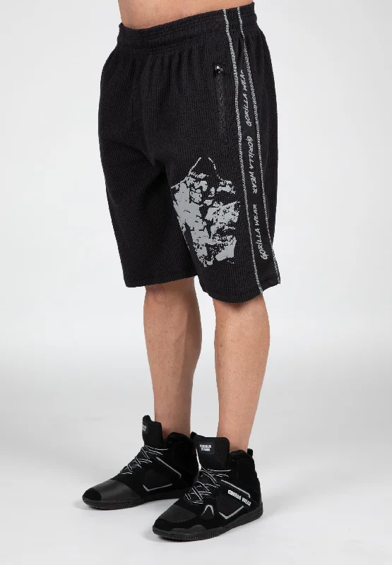 Easygoing Shorts-Buffalo Old School Shorts - Black/Gray