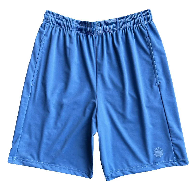 Casual Shorts-Mens Lacrosse Shorts - Blue