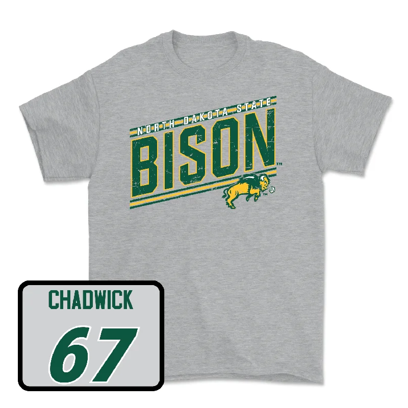 Limited Edition T-Shirt-Sport Grey Football Vintage Tee - Kaden Chadwick