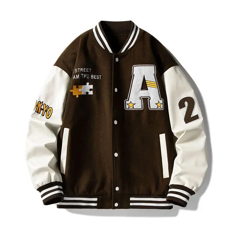 Premium Jacket-New Design fashion Loose Varsity Jackets