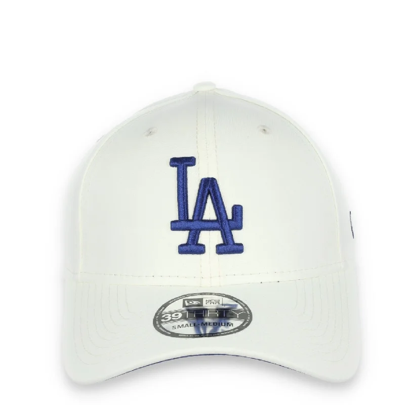 Stylish Fedora Hat-New Era Los Angeles Dodgers Classic 39THIRTY Stretch Fit-Beige