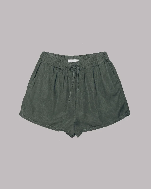 Plain Shorts-The Green Co-Ord Shorts