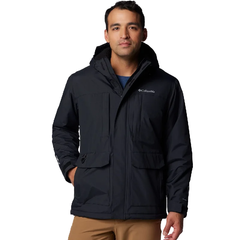 Lightweight Outdoor Jacket-Men's Landroamer Sherpa Lined Jacket