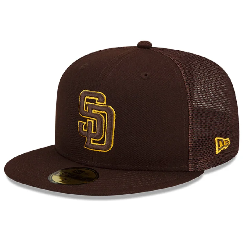 Cool Hat-San Diego Padres New Era 2022 Batting Practice 59FIFTY Fitted Hat - Brown