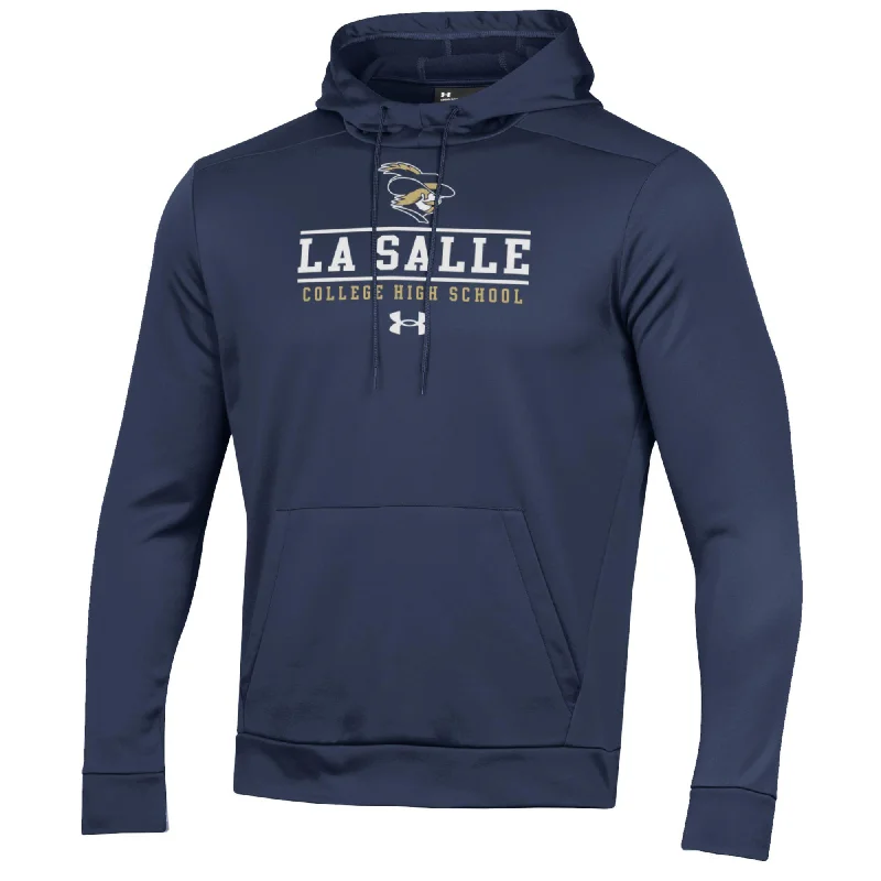 Music Hoodie-Under Armour Performance Hoodie Midnight Navy