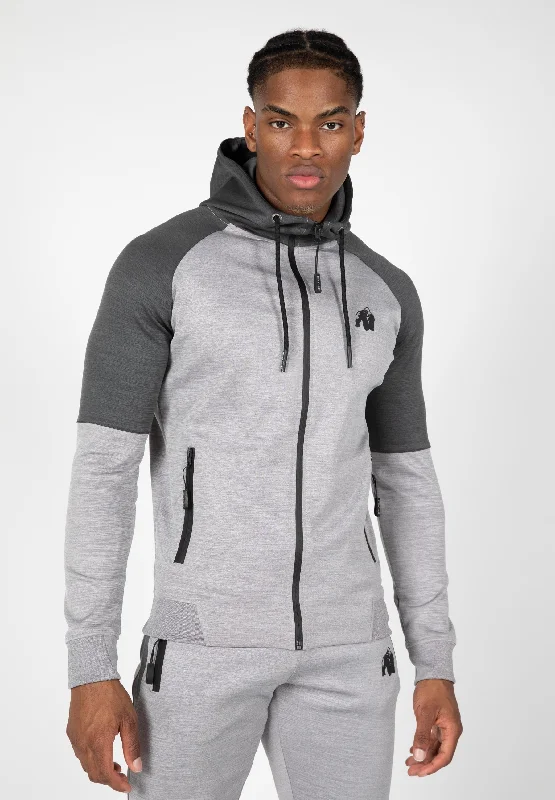 Stretch Jacket-Sullivan Track Jacket - Gray