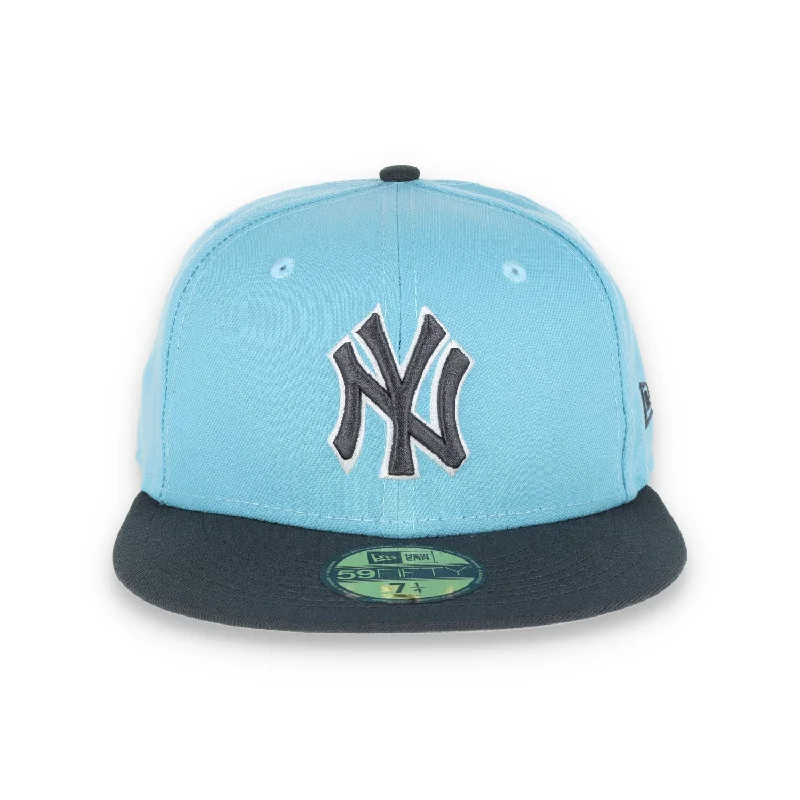 Warm Beanie Hat-NEW ERA NEW YORK YANKEES 59FIFTY COLOR PACK-BABY BLUE/GREY