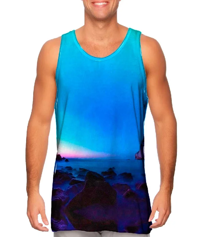 Trendy Tank-Seascape After Sunset