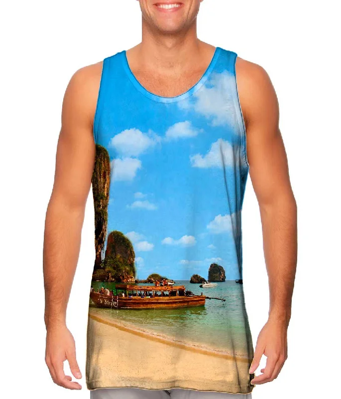 Relaxed Tank-Sandy Beach Dreams