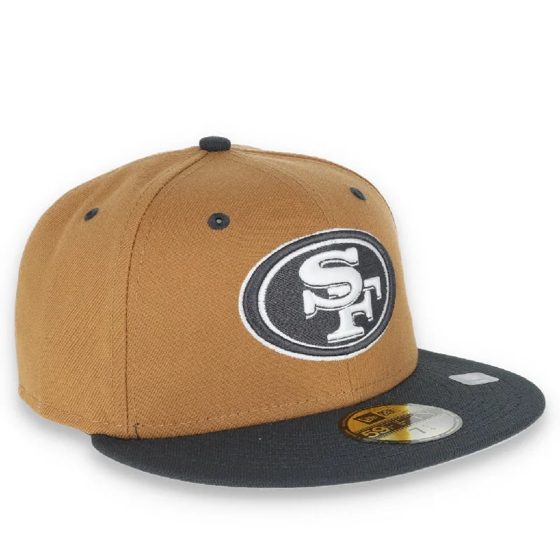 All-Weather Hat-NEW ERA SAN FRANCISCO 49ERS 59FIFTY COLOR PACK FITTED -TAN/GREY