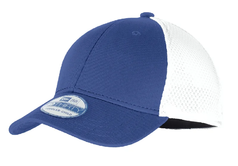 Knit Hat-New Era® - Youth Stretch Mesh Cap-Royal/White