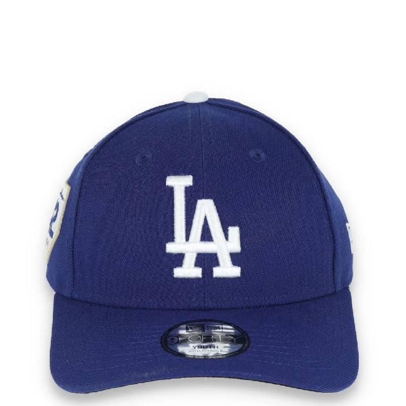 Bucket Style Hat-New Era Youth Los Angeles Dodgers Jackie Robinson Day 9Forty Adjustable Hat