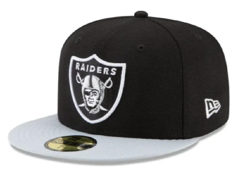 High-Performance Hat-RAIDERS 59FIFTY FITTED home- black/grey