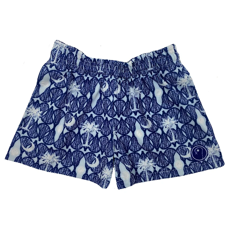 Running Gear Shorts-Girls Carolina Lacrosse Shorts