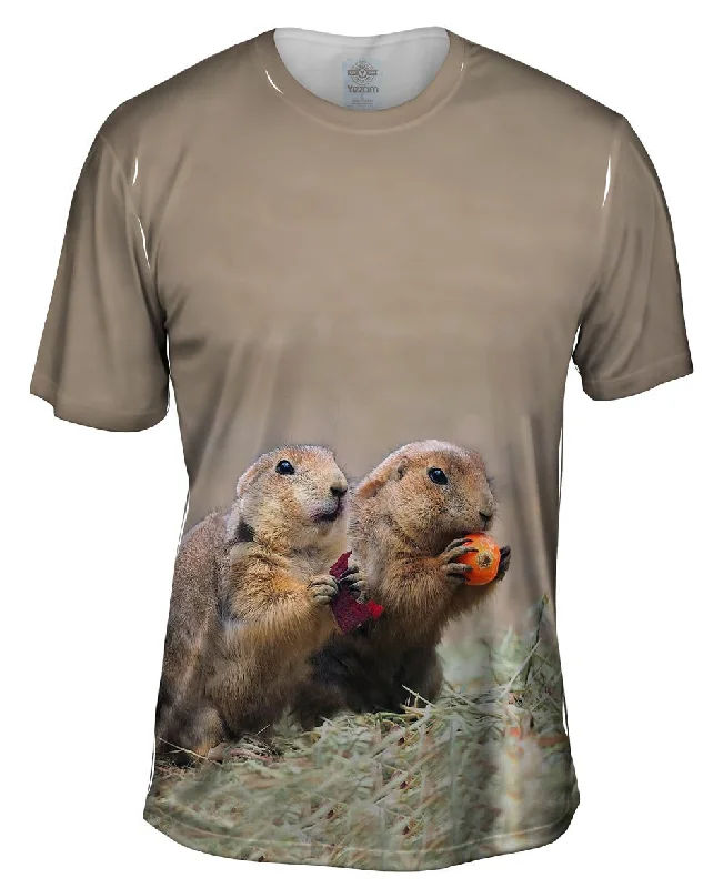 Urban T-Shirt-Fall Prairie Dogs