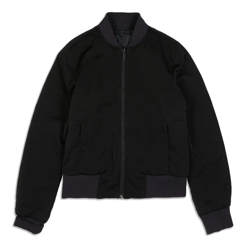 Fleece Jacket-Non-Stop Bomber Jacket - Resale